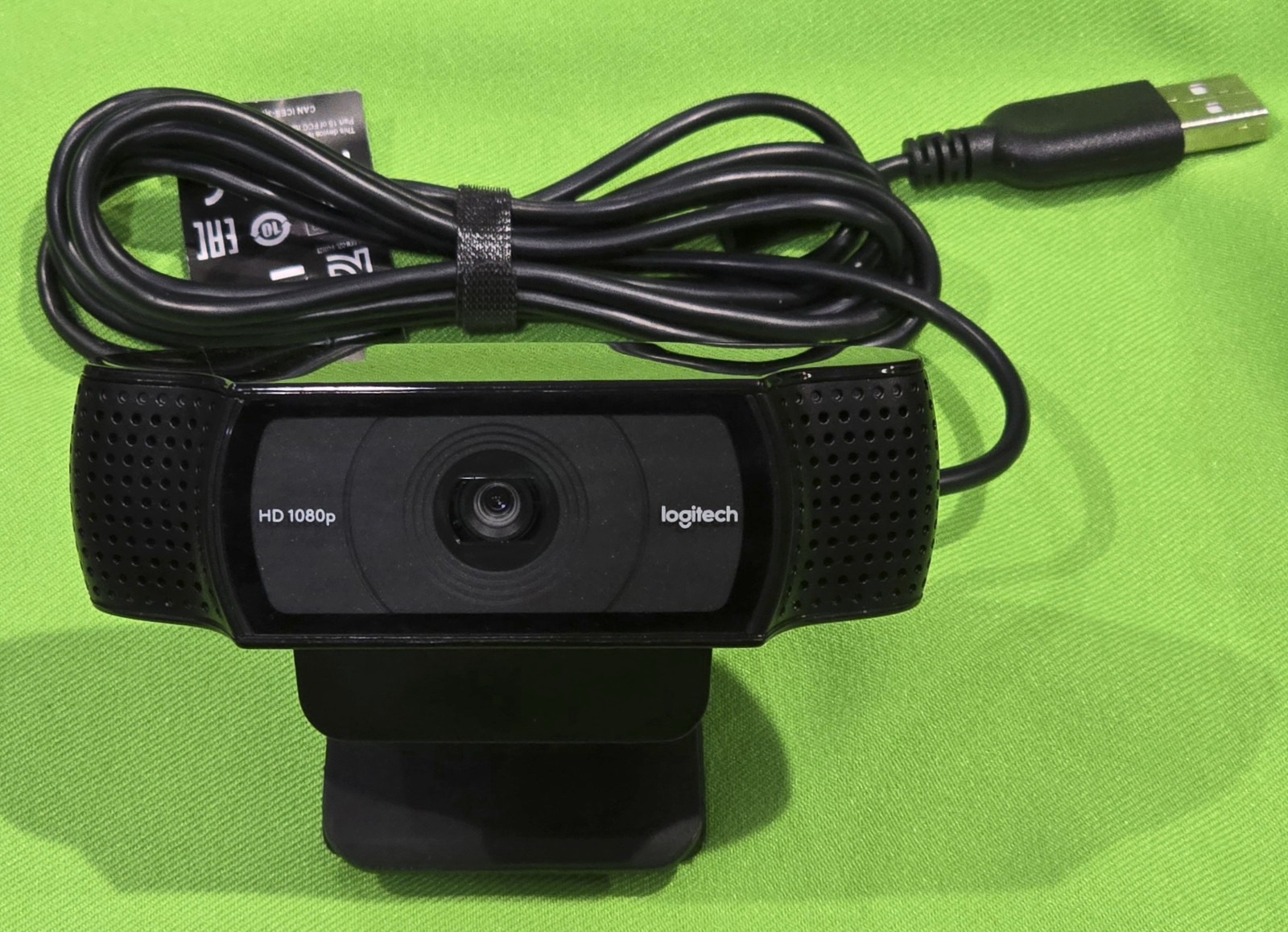 Logitech HD Pro Webcam C920 1080p USB  /Black / V-U0028 / 860-000334