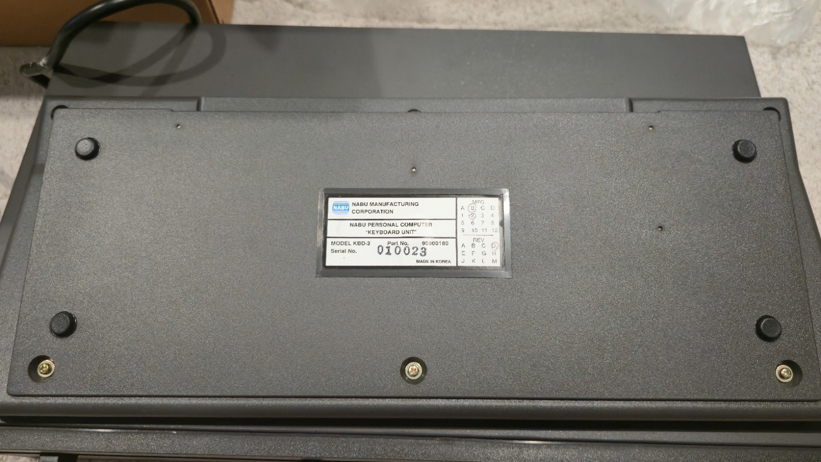 NABU Personal Computer in Complete in Box with Modem Tested and Working