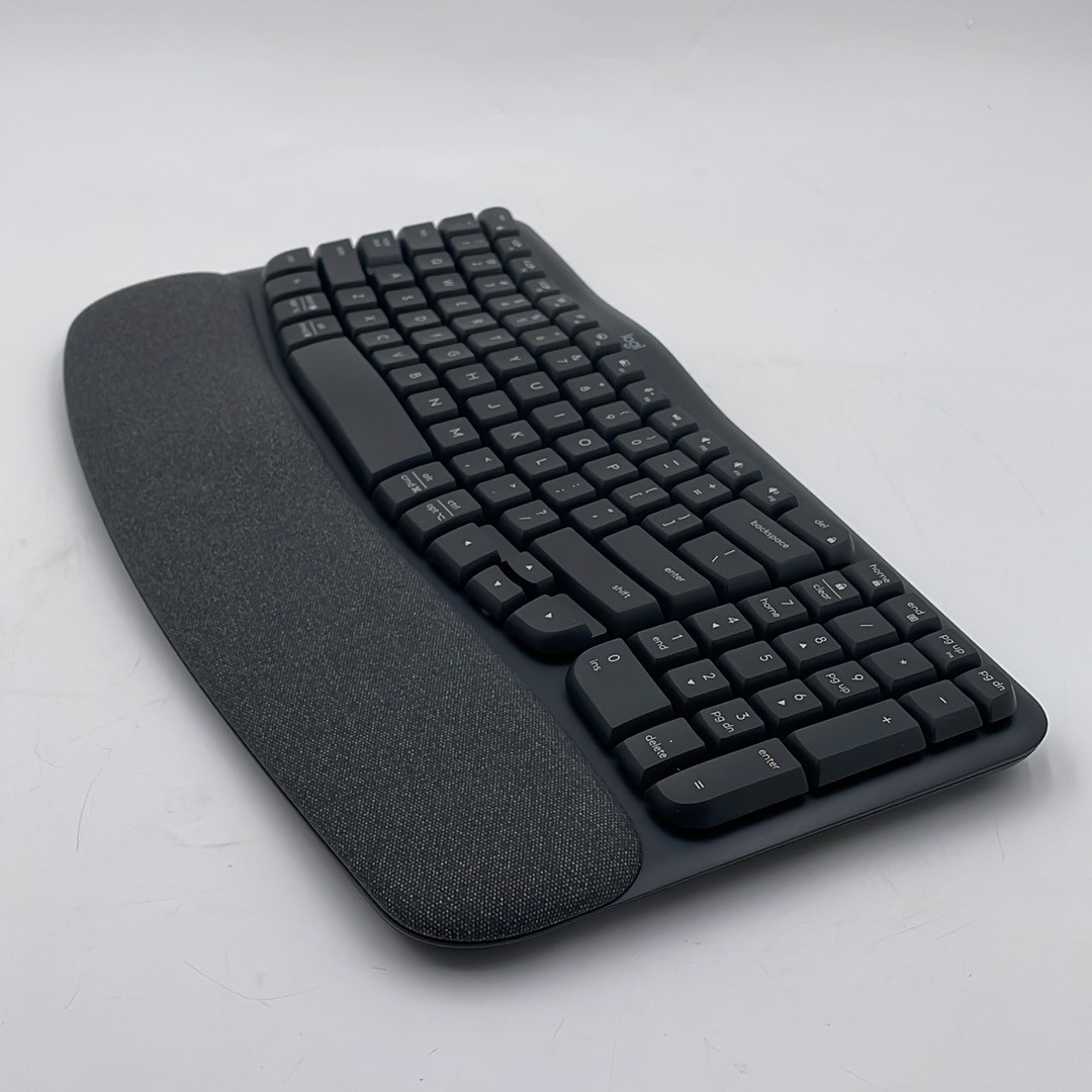 Logitech Wave Keys & Lift Vertical Wireless Keyboard and Mouse Combo Graphite