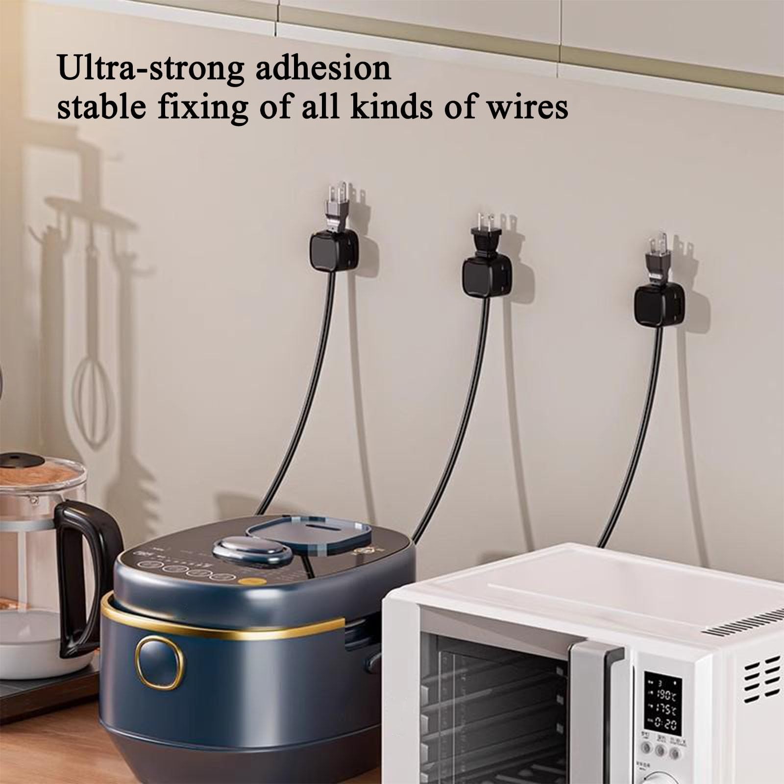 Magnetic Cord Organizer,Magnetic Cable Holder,8 PCS Cable...