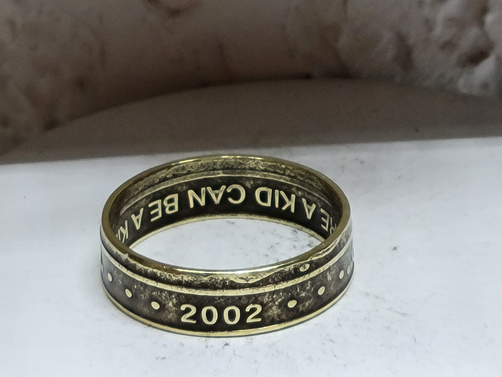 CHUCK e CHEESE - 2002 - Size 11 Token Coin Ring