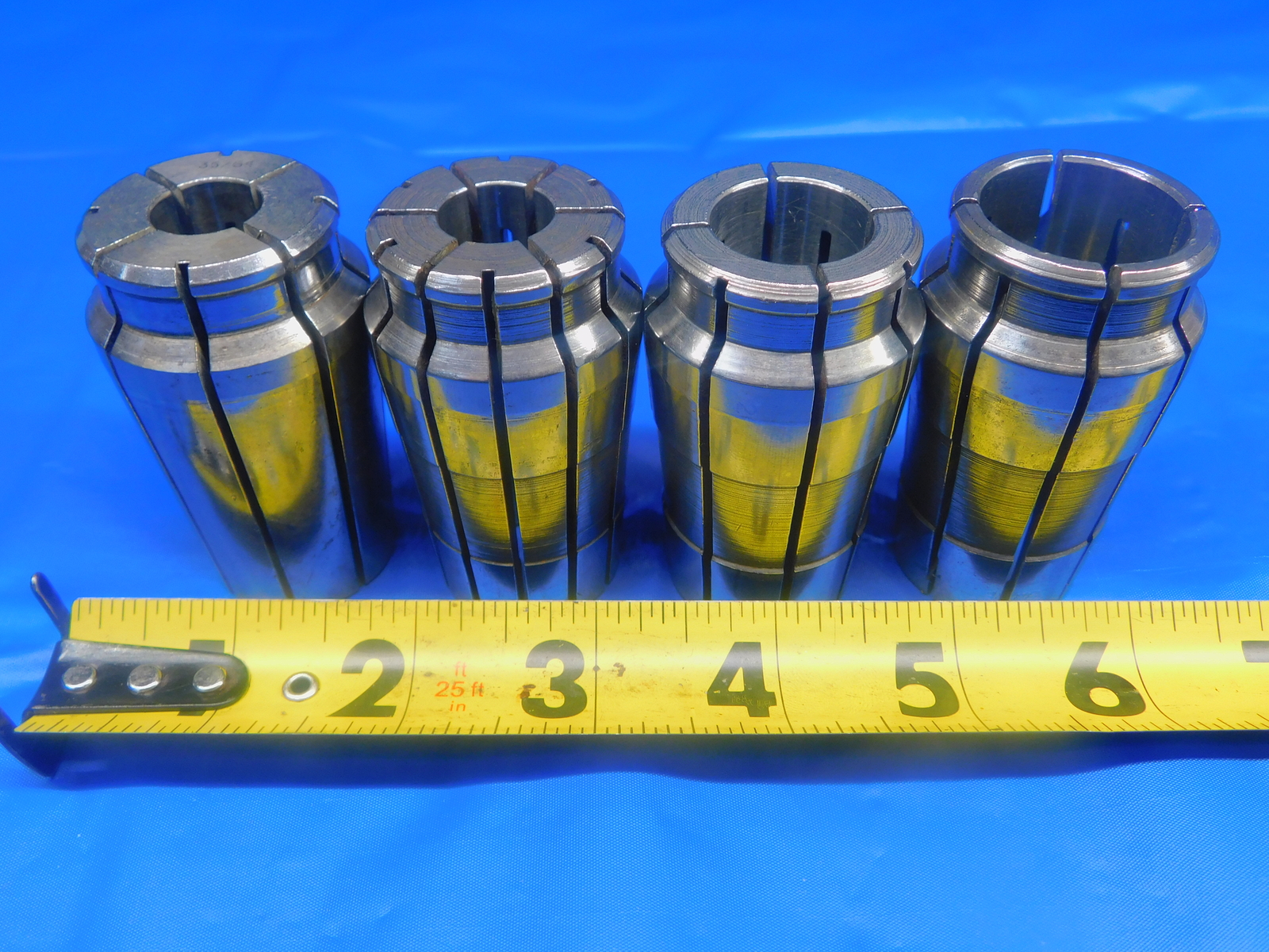 LOT OF 4pcs AF100 COLLETS SIZES 35/64 37/64 51/64 63/64 NO DUPLICATES SET AF-100
