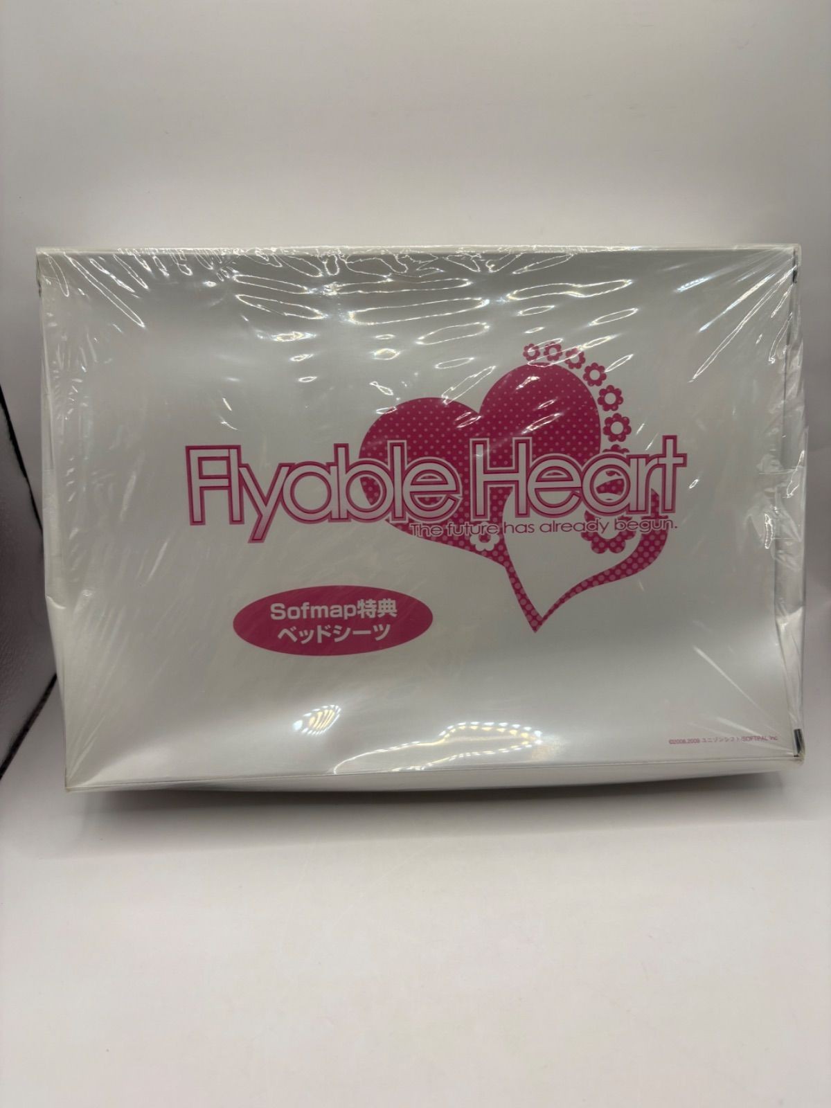 [Unopened] Flyable Heart Sofmap Bonus Bed Sheet & Stick Poster Outer box