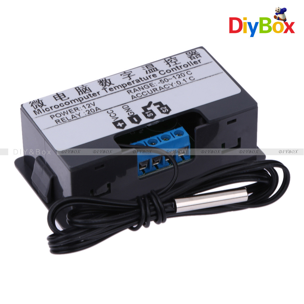 W3230 12V Digital LCD Thermostat Temperature Controller Meter Regulator 20A