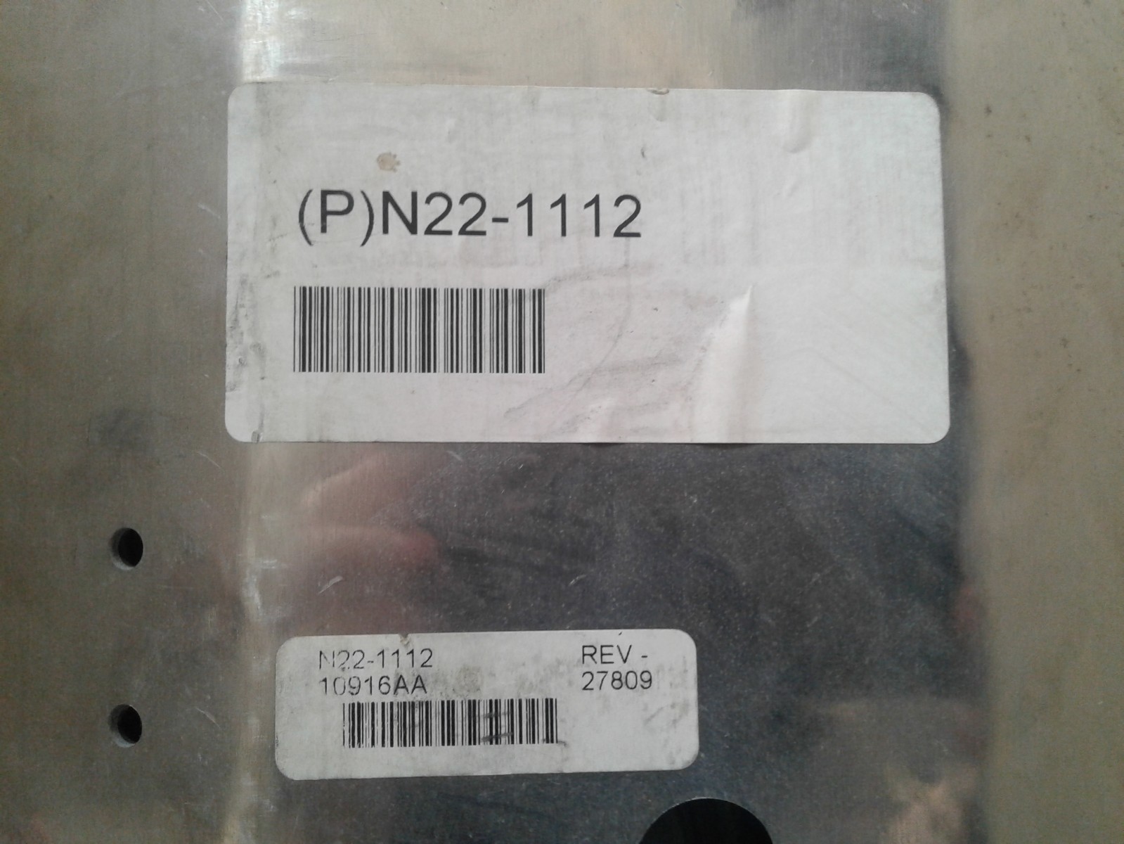 Peterbilt Diamond Plate Side Fairing Guard N22-1112