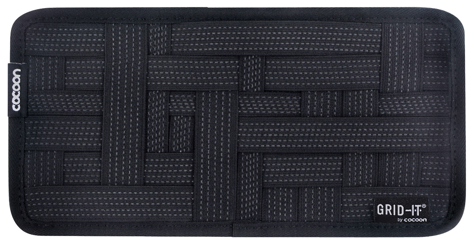 GRID-IT!® Organizer Small 10.25"x5.125" CPG5BK Rubberized System for Gadgets