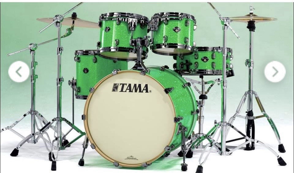 Tama Starclassic Performer EFX - Lime Lite Glitter Shell Pack