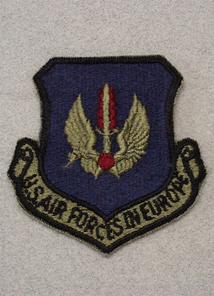 USAF Air Force Patch 092: U.S. Air Forces Europe - subdued, 3"