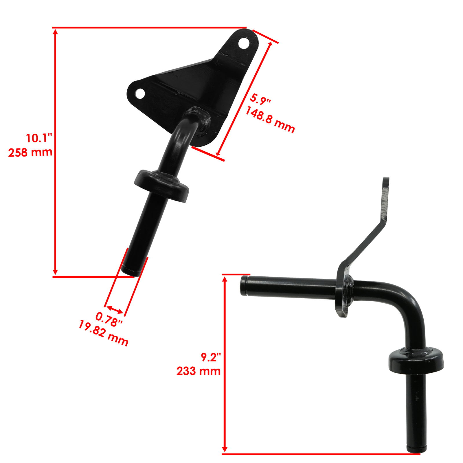 Caltric Spindle Arm Set for Craftsman Murray Simplicity Snapper 1727872ASM