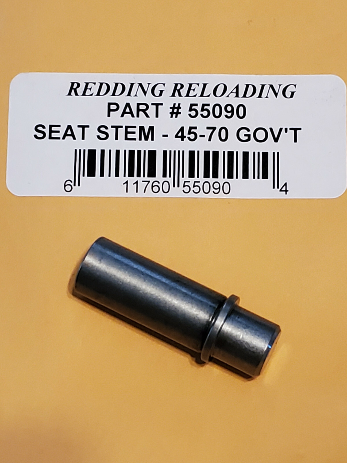 55090 REDDING STANDARD COMPETITION SEATING DIE STEM - 45-70 GOVERNMENT - NEW