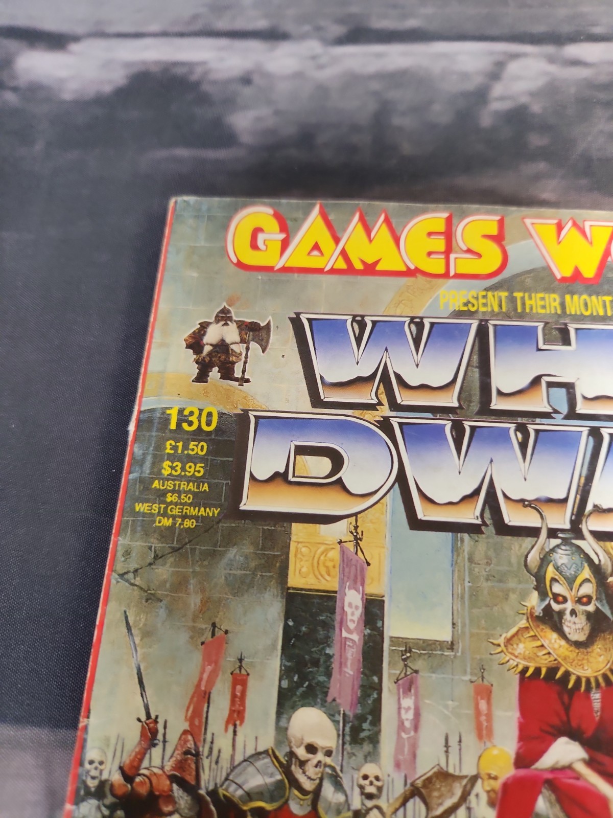 White Dwarf Games Workshop Issue 130 October 1990 Monthly Games Magazine
