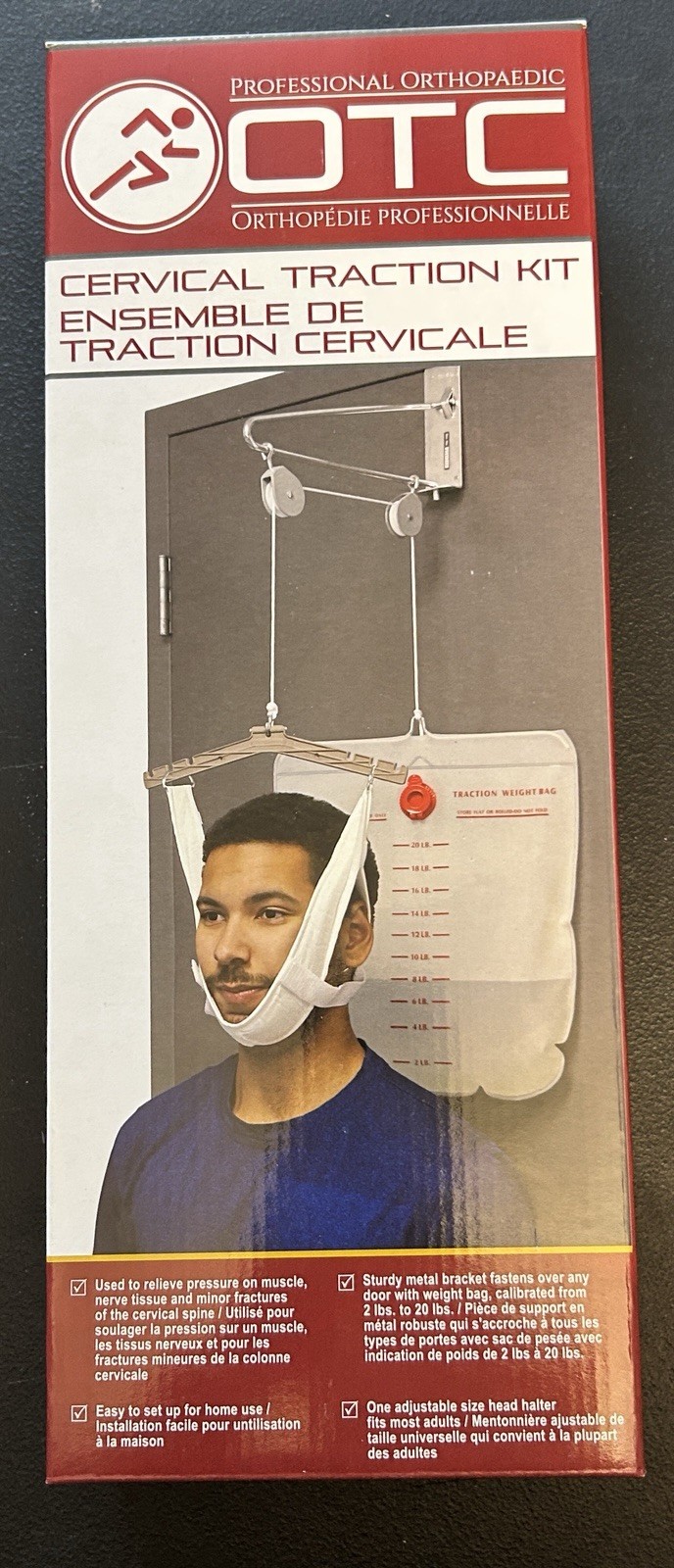 OTC Professional Orthopaedic Cervical Traction Kit - Model #2501 New