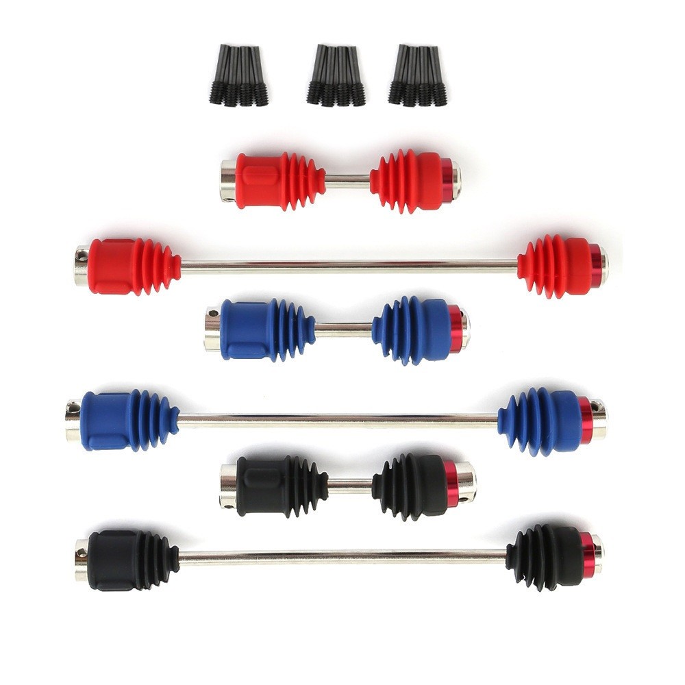 #8655R Steel Front Rear Center Drive Shafts For TRAXXAS E-REVO 2.0 1/10 RC Car J