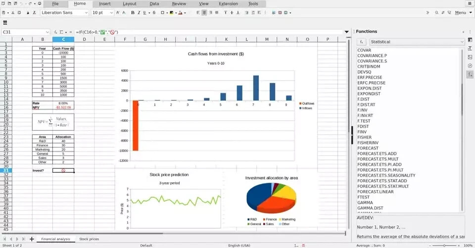 LibreOffice Software Suite for Windows ~ Word Process, Home Student Business CD