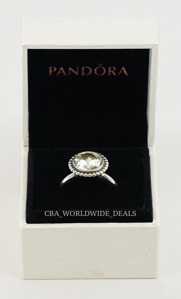Pandora Sterling Silver Autumn Skies Stackable Ring Size: 52 (6)