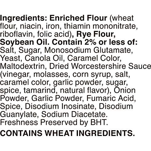 , Roasted Garlic Rye Chips, 14 oz