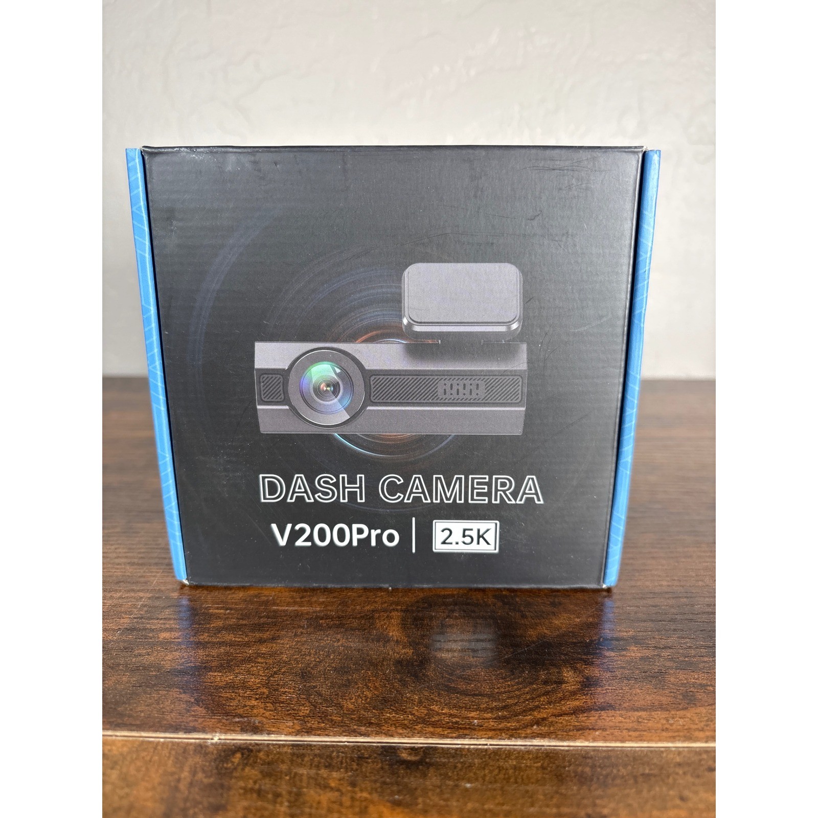 V200Pro Dash Camera 2.5K High Definition Car Video Recorder Black New in Box
