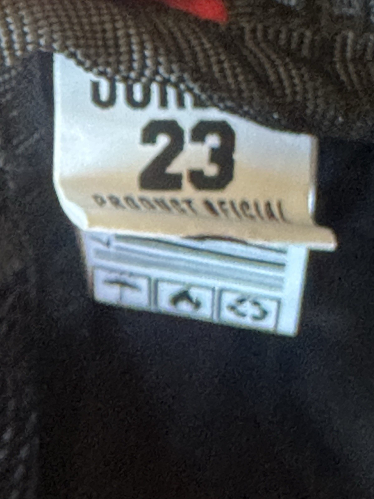 Nike Air Jordan Duffle Bag Jumpman Cement Elephant Print Red