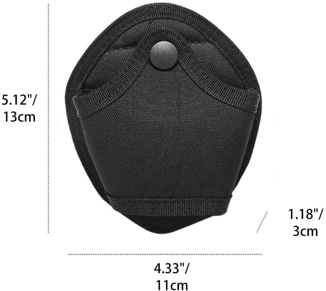 Handcuff Holder Pouch Universal Tactical Waist Pockets Quick Pull Handcuff Cover