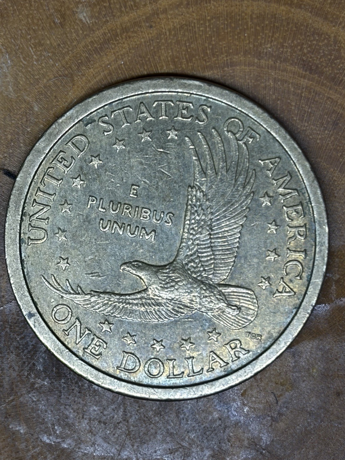 2000-P Sacagawea Dollar Wounded/Speared Eagle Variety Native American