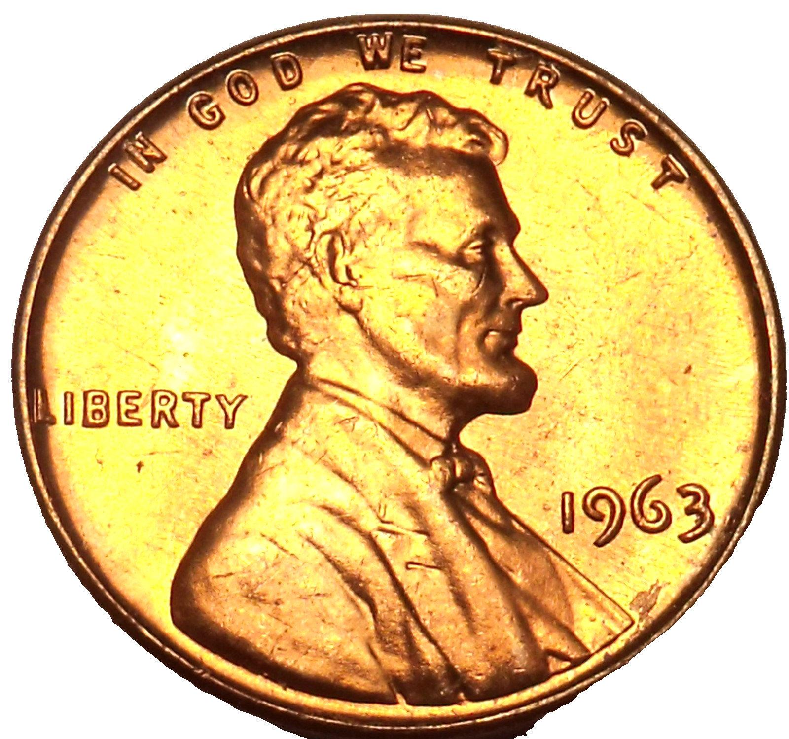 United States Unc 1963-P Lincoln Memorial Cent~Free Shipping