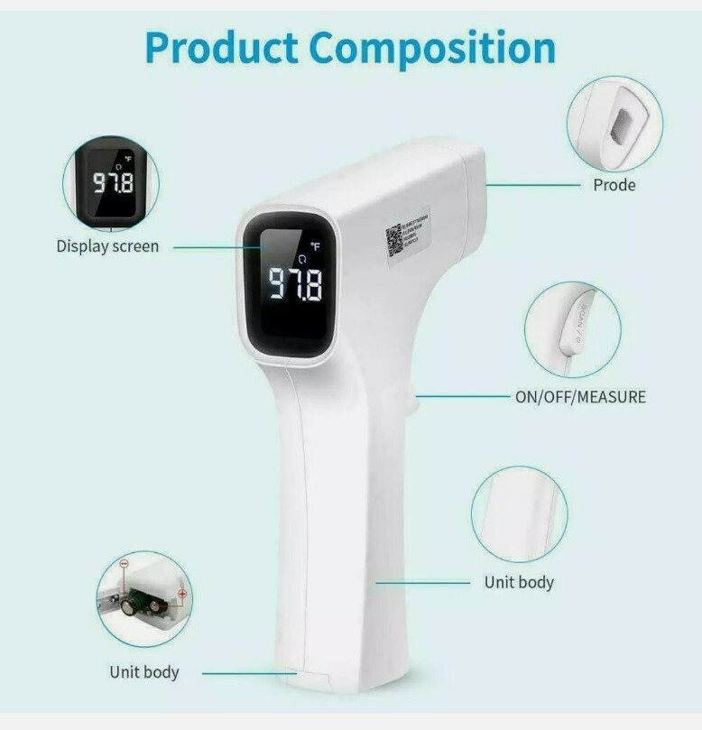 BBLOVE Infrared Non Contact Thermometer
