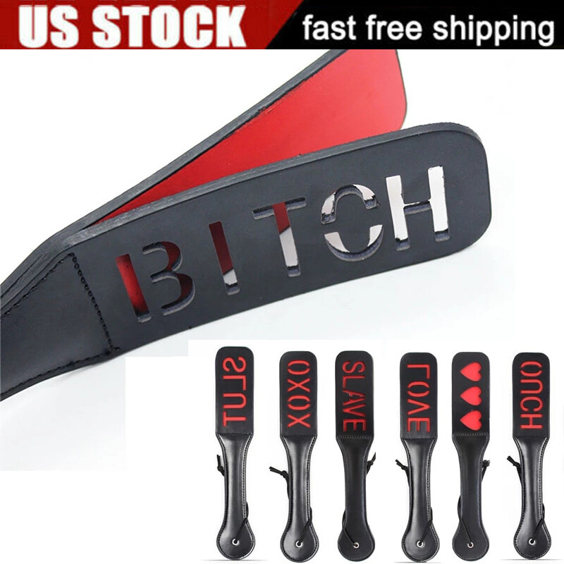 Mischief Heart Slapper Paddle Whips Fantasy Flogger Cosplay Bdsm Bondage Spank
