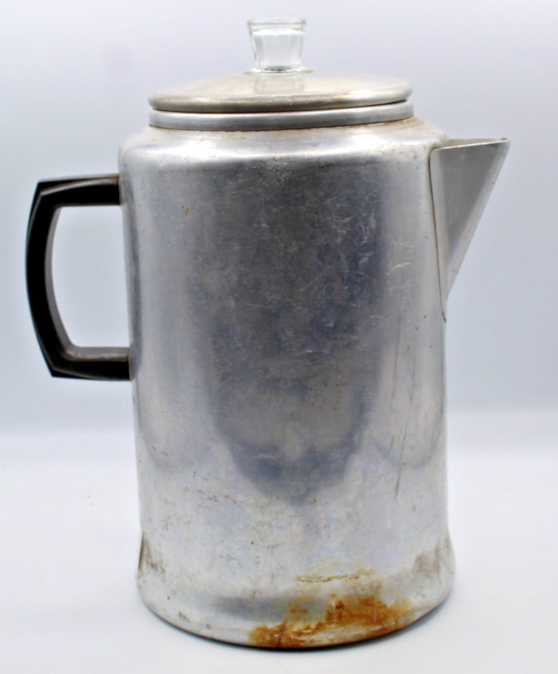 Vintage Century Aluminum Ware 20-Cup Coffee Percolator Made In USA