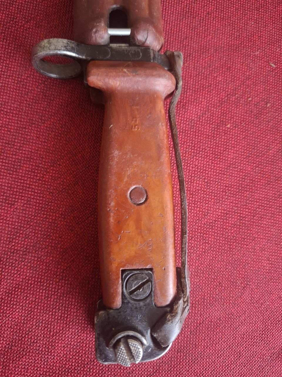 Russian Bakelite Bayonet Scabbard Hanger Knife with Mark Izhevsk