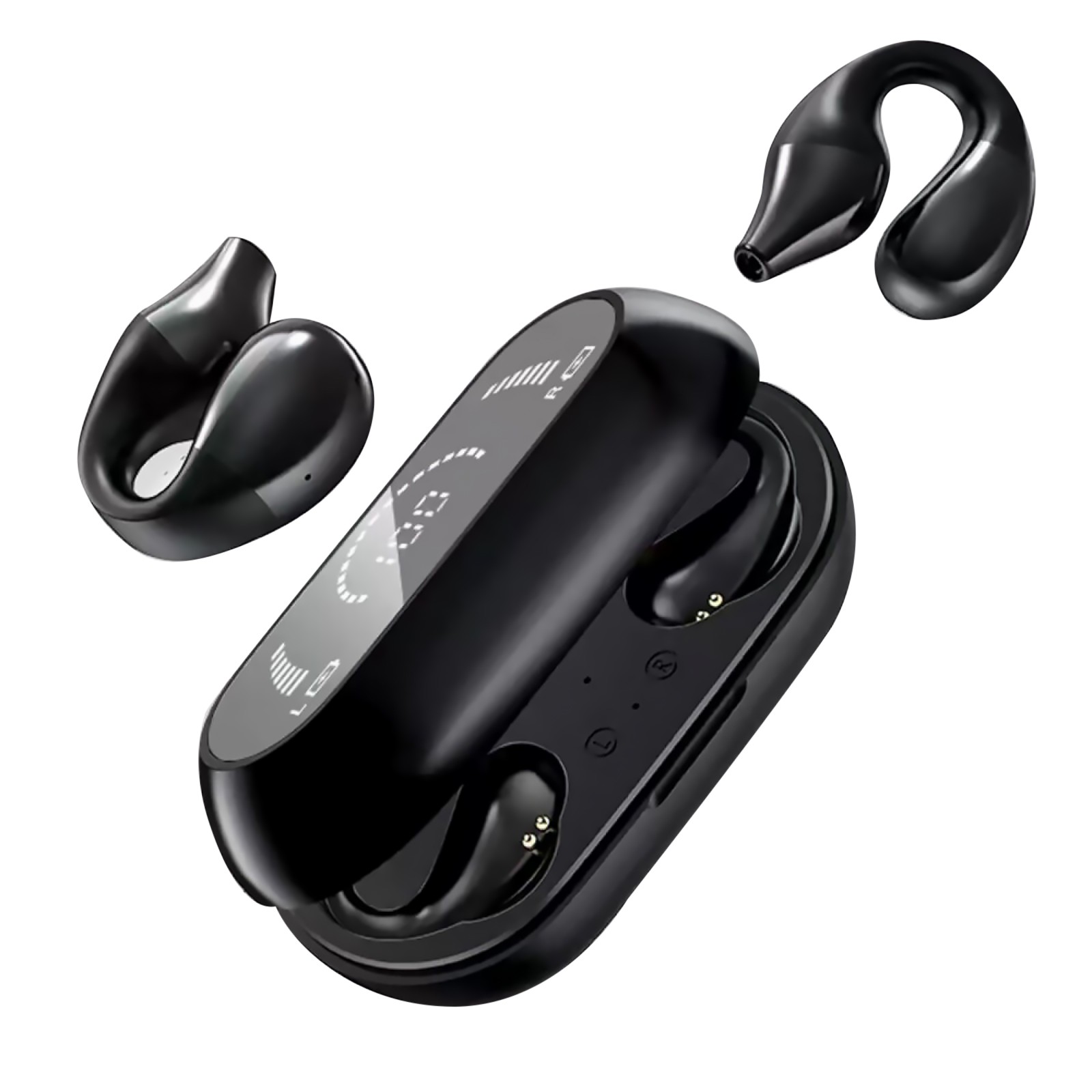 Bone Conduction Earbuds Wireless Bluetooth 5.2 Headphone HiFi Stereo Headset