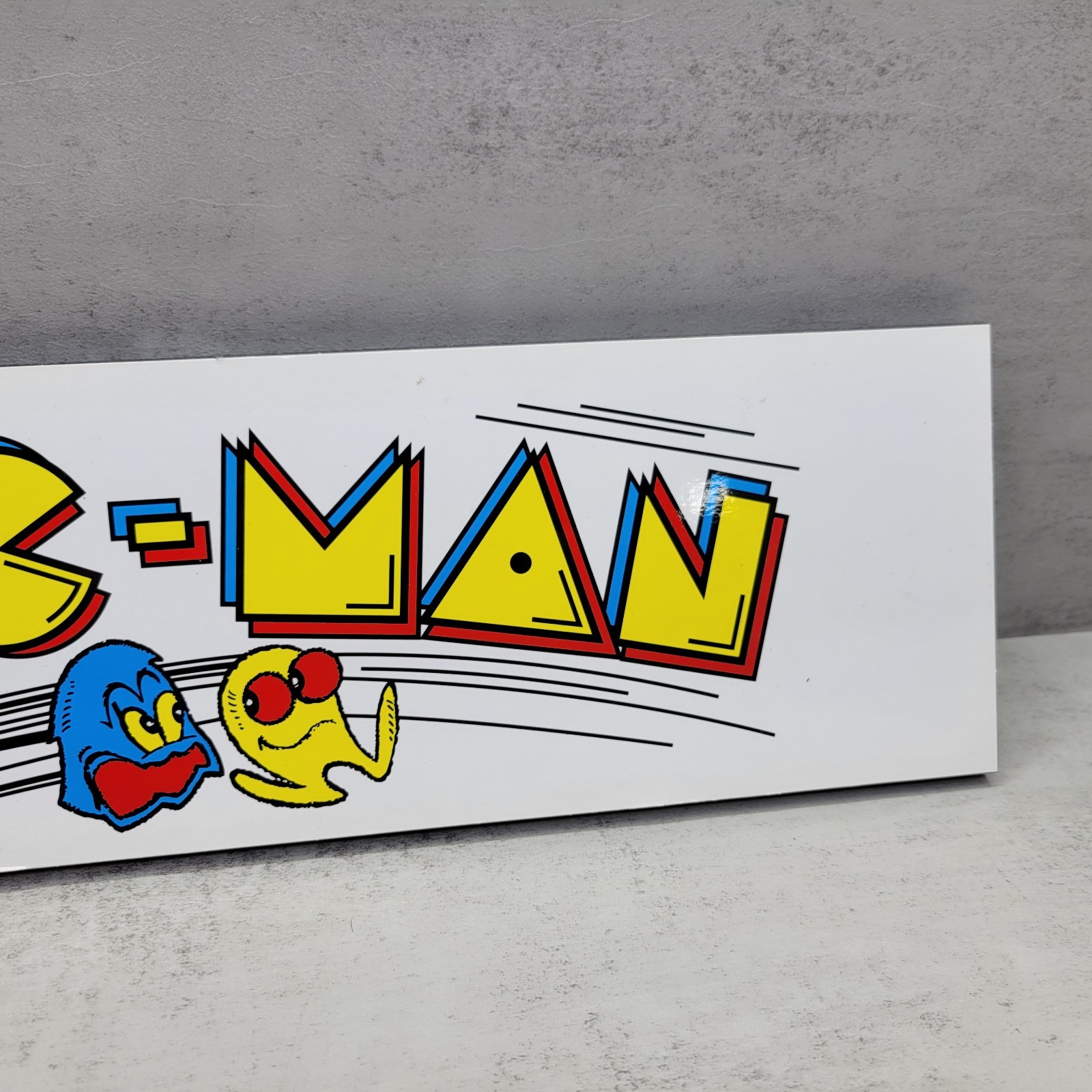 Arcade1Up PAC MAN Classic SE Marquee Part B OEM Replacement Panel Only™
