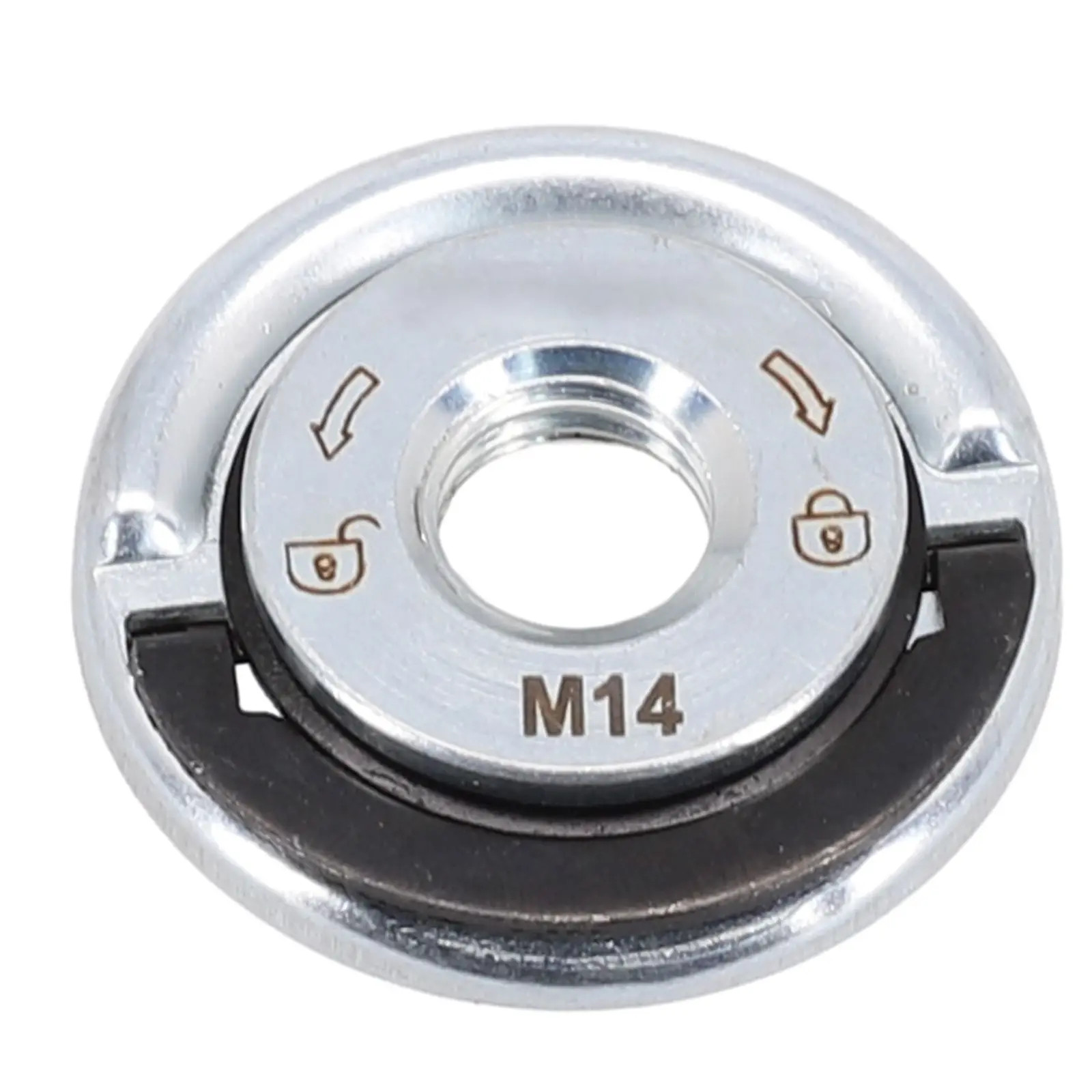 1pc Quick Release Flange Nut Angle Grinder Metal Pressure Plate M14/M10 Thread F