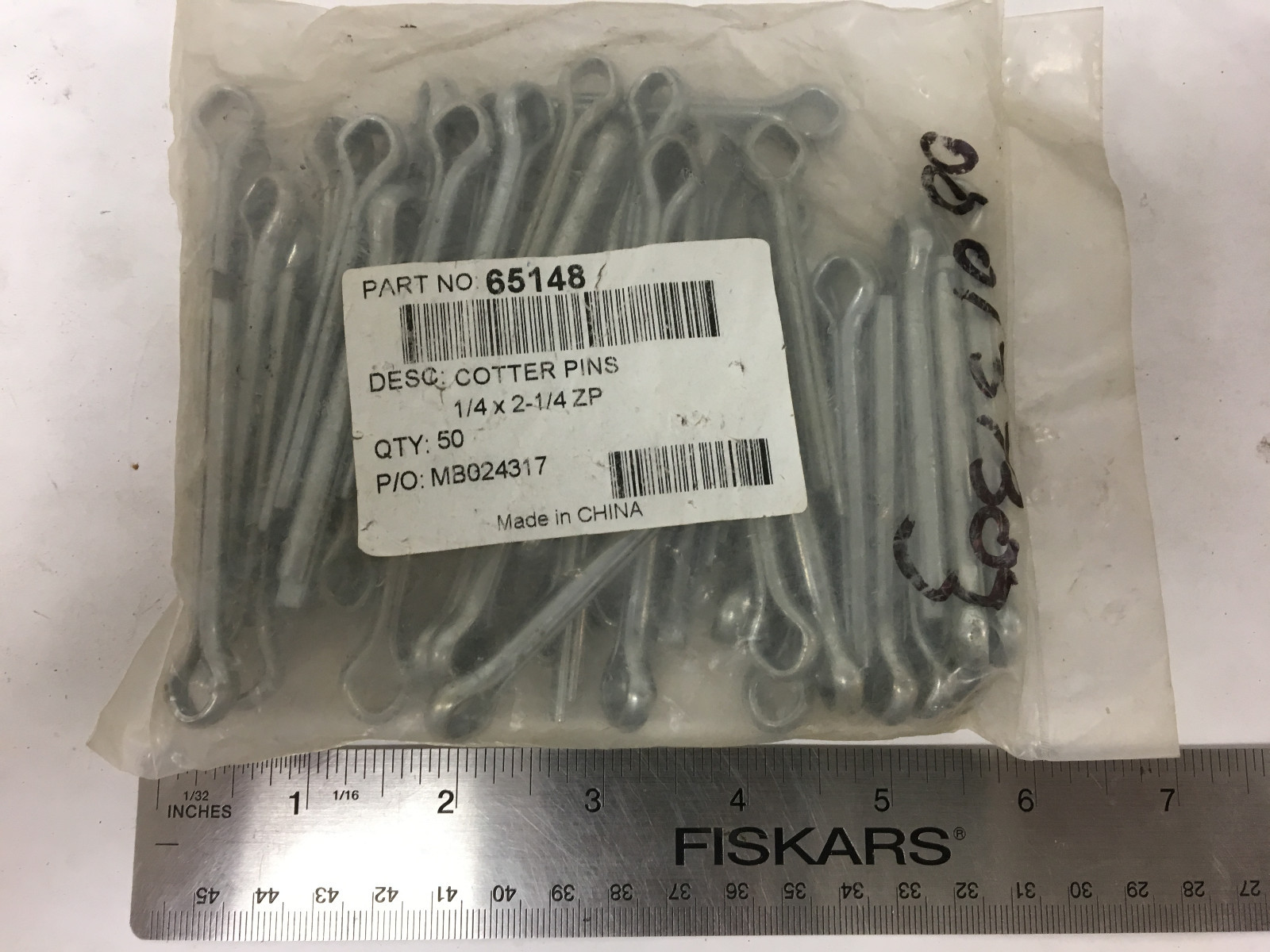 (Bag Of 50) MS24665-626 Cotter Pin 2"
