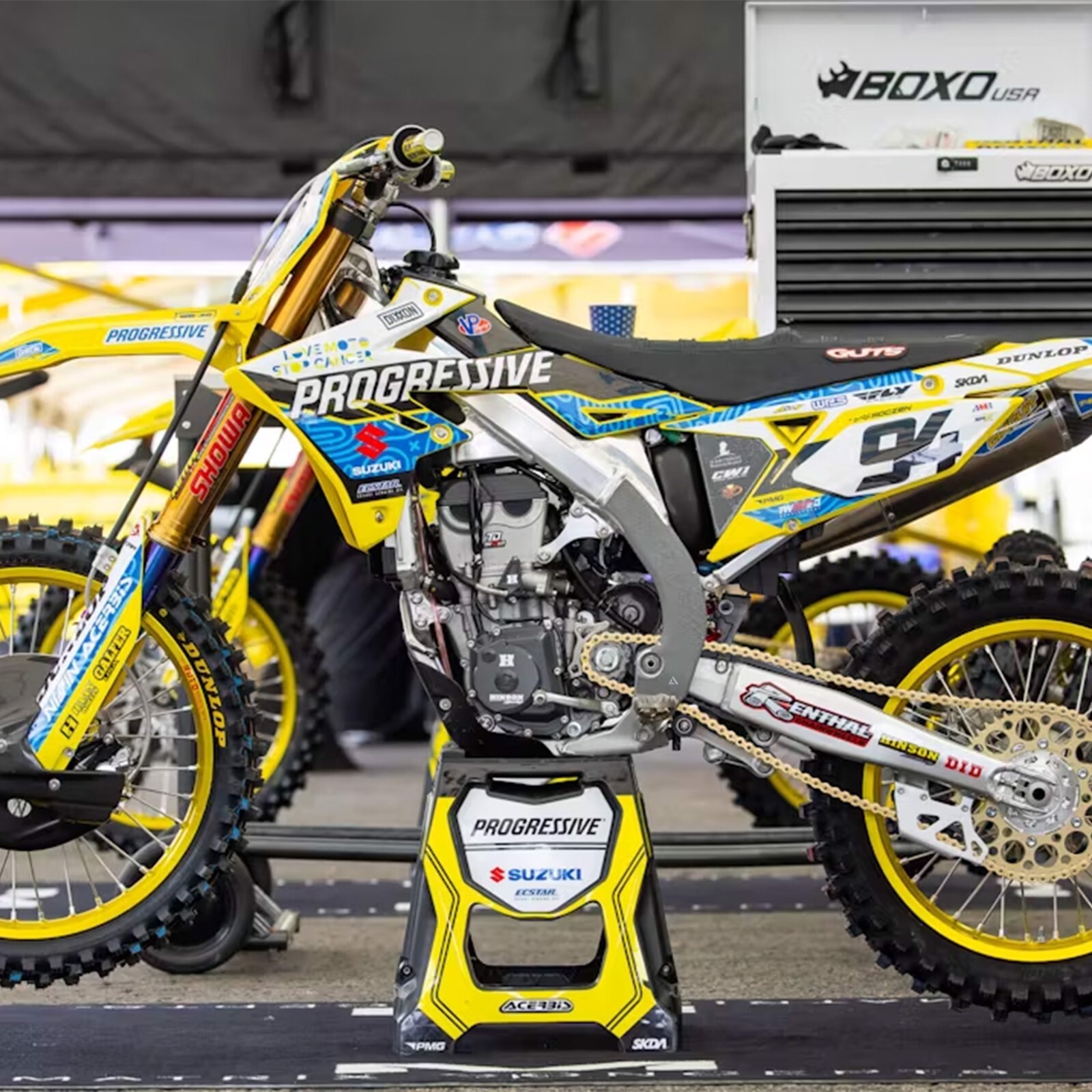 2019-2025 Suzuki RMZ250 + 2018-2025 RMZ450 Grip Tape Frame Guard (2 Pairs)