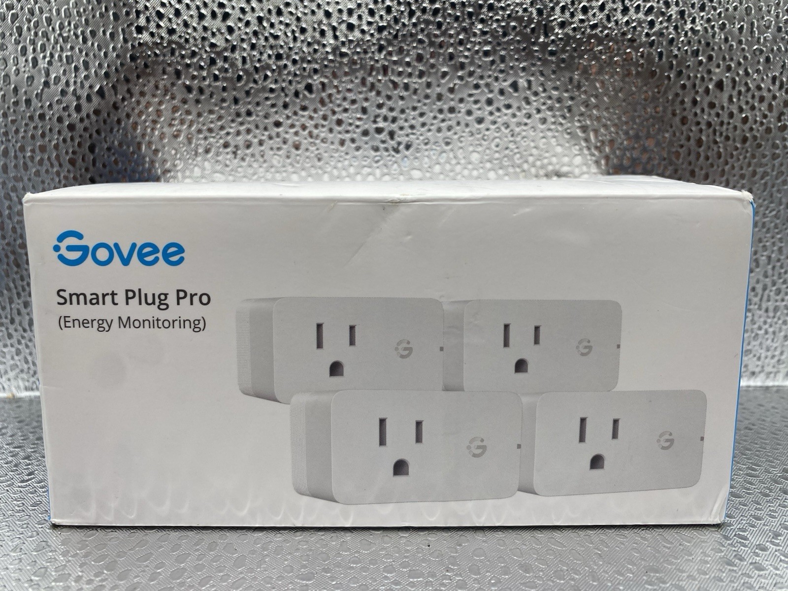 Govee Smart Plug Pro H5086 (4-Pack) with Energy Monitoring New White App Control