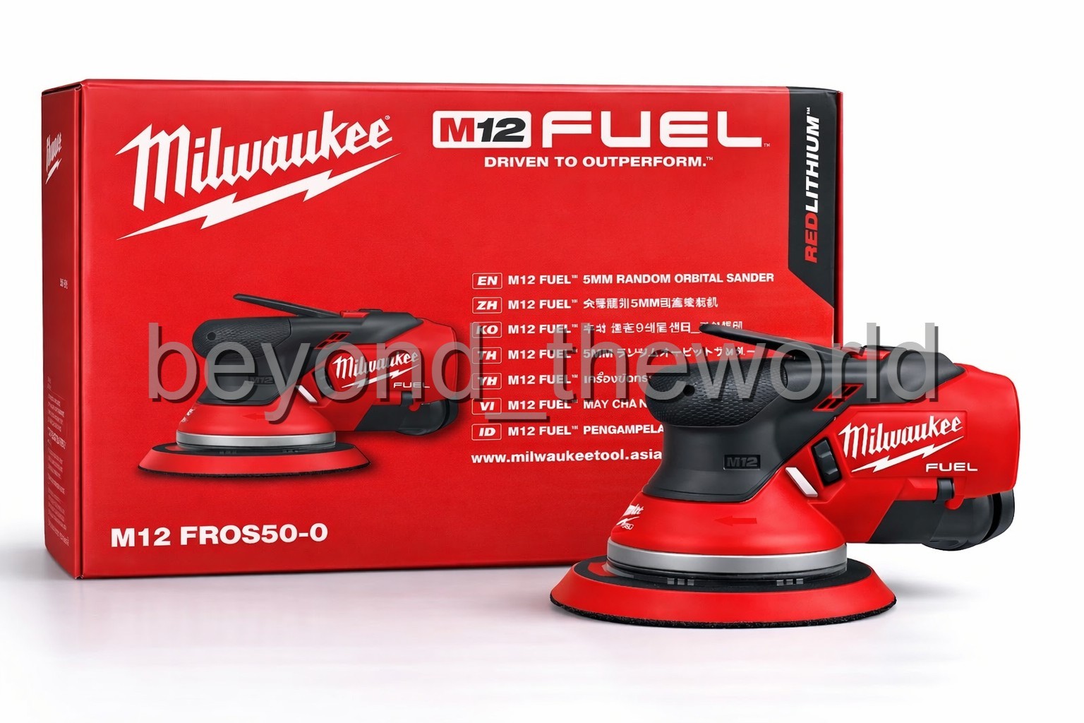 Milwaukee M12FROS50 12V 6" Random Orbital Sander Tool only