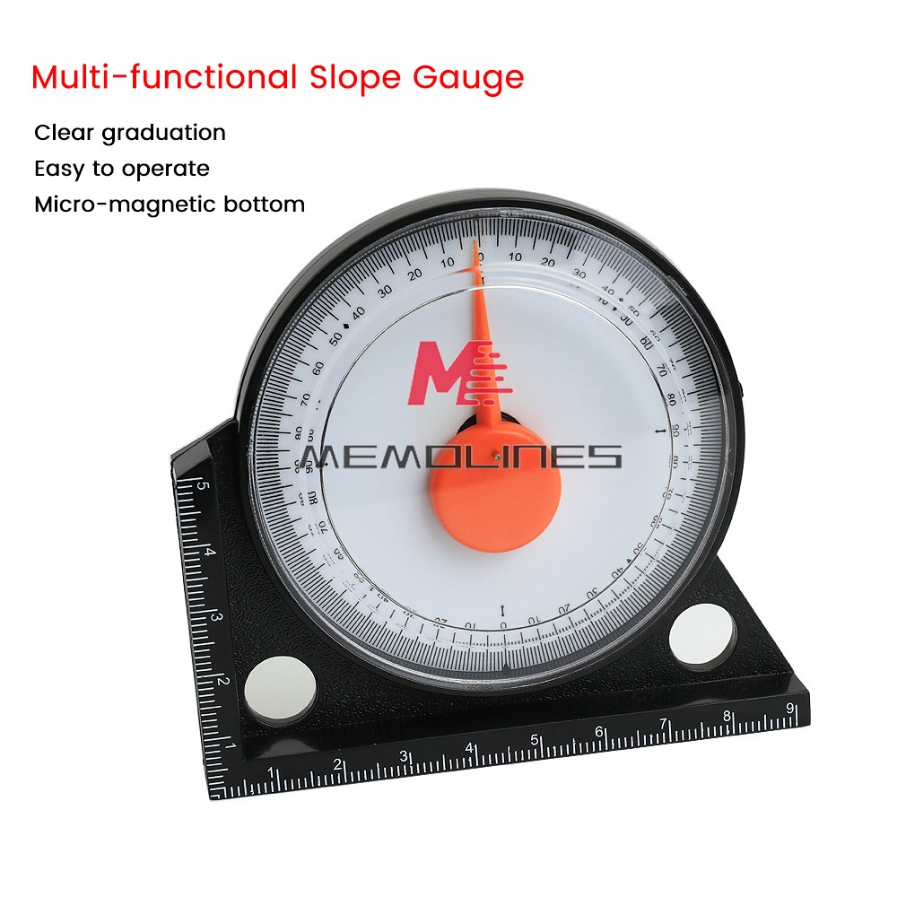 10x Measuring Inclinometer Level Box Gauge Angle Meter Finder Protractor W/Scale