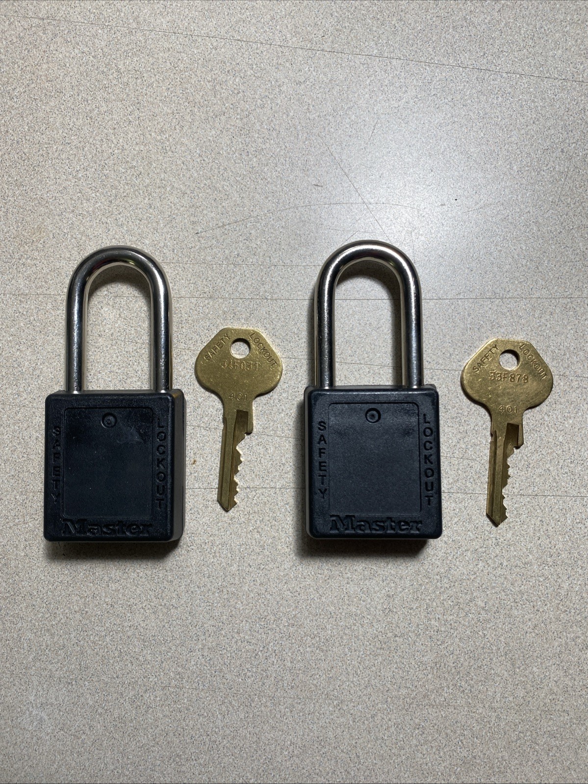 Master Lock 410 BLKSafety Lockout Black