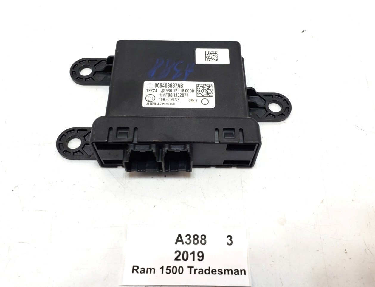 ✅ 2019 OEM RAM 1500 Tradesman Parking Park Assist Control Module Unit