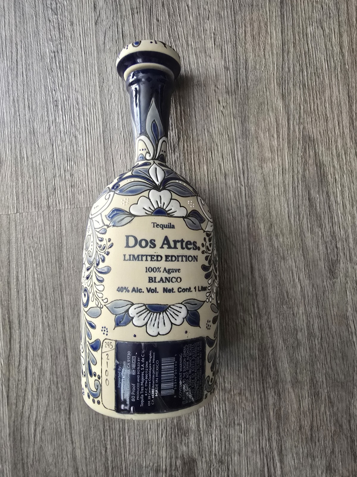 Dos Artes 2021 Limited Edition Empty 1L Bottle Bottle #295