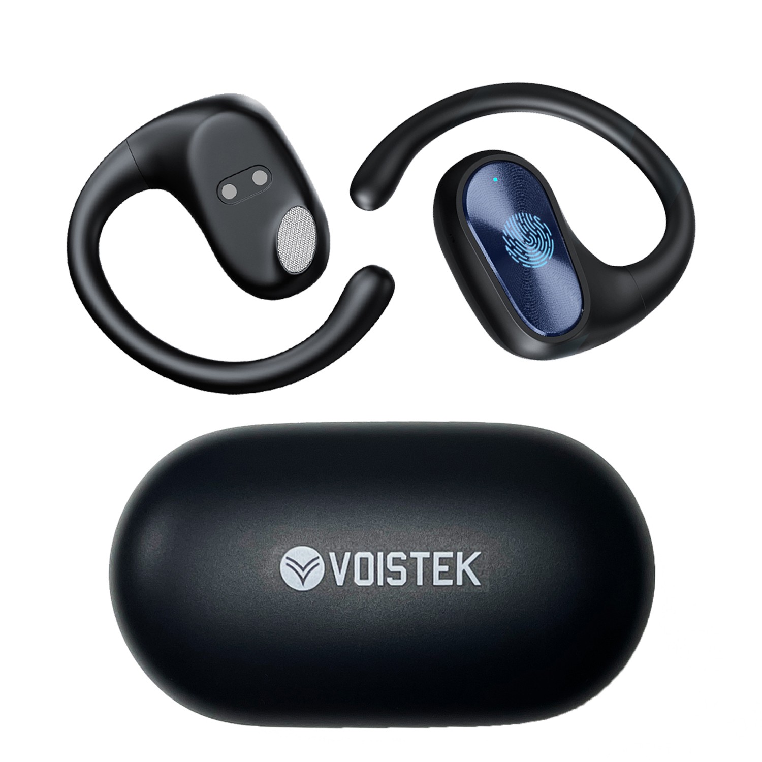 Voistek Open ear Headphone with Ear-hook Bluetooth Hi-Fi Wireless Sports Earbuds