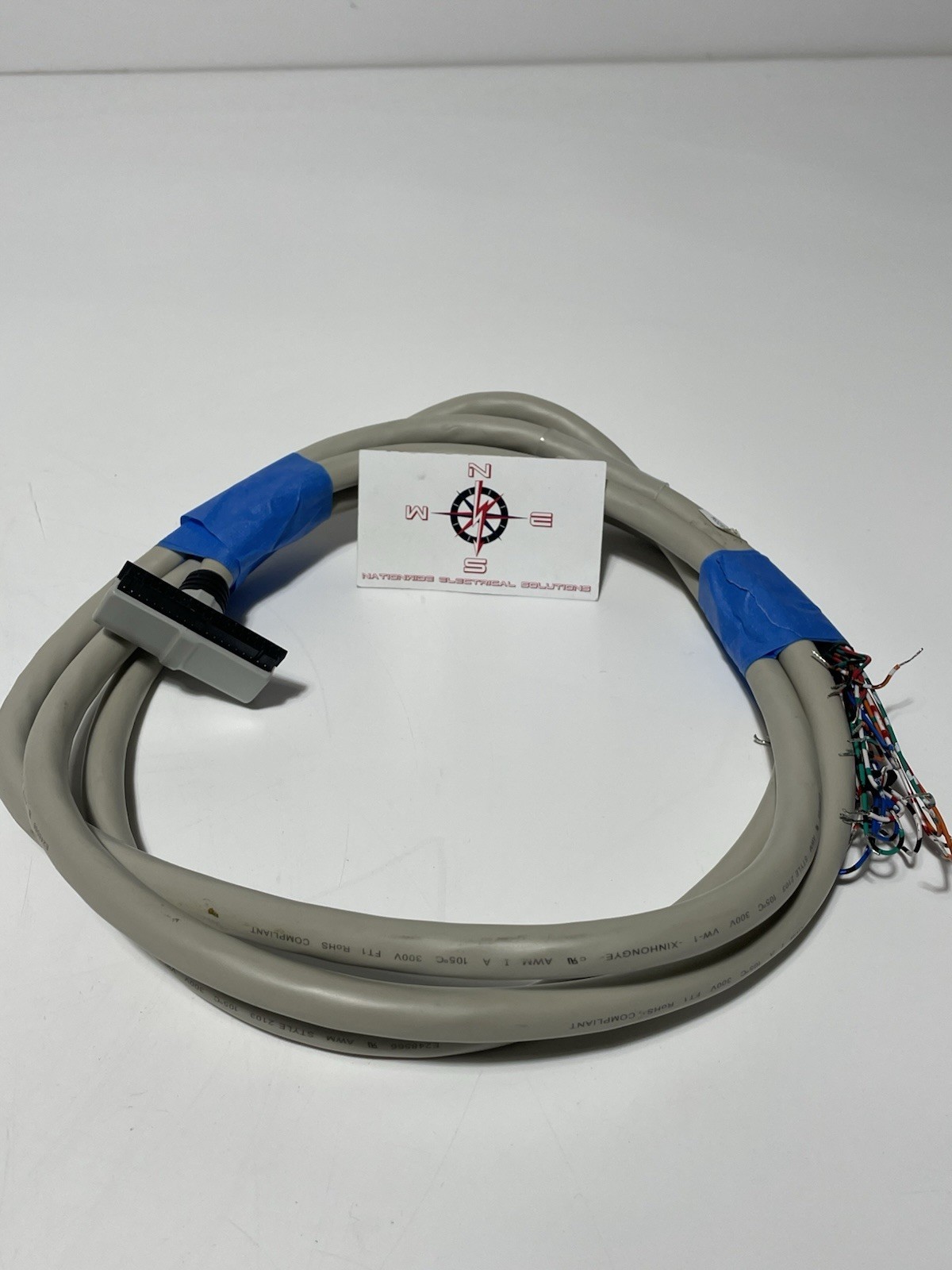 Allen Bradley 1492-CABLE025Z Ser.E PLC Cable