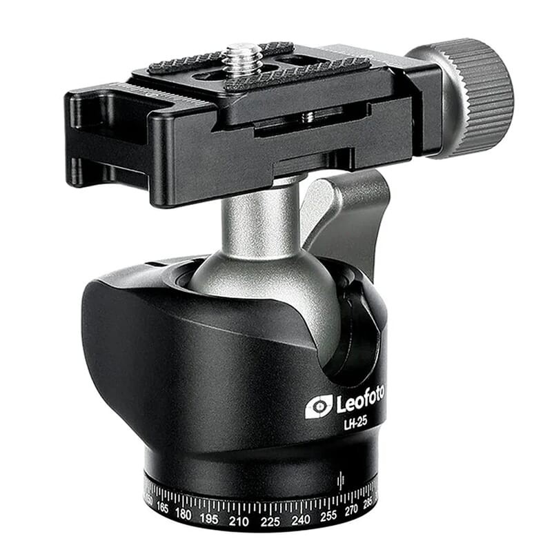 Leofoto Low Profile Mini Ball Head with QR Plate (LH-25): NEW, Free Shipping