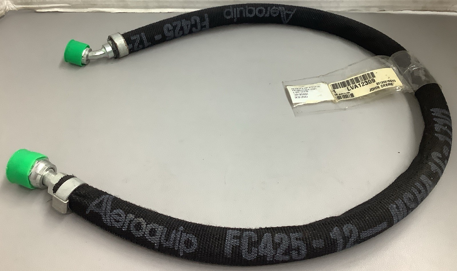 John Deere Hydraulic Hose LVA12309 for 110 Tractor, Backhoe  (b76)