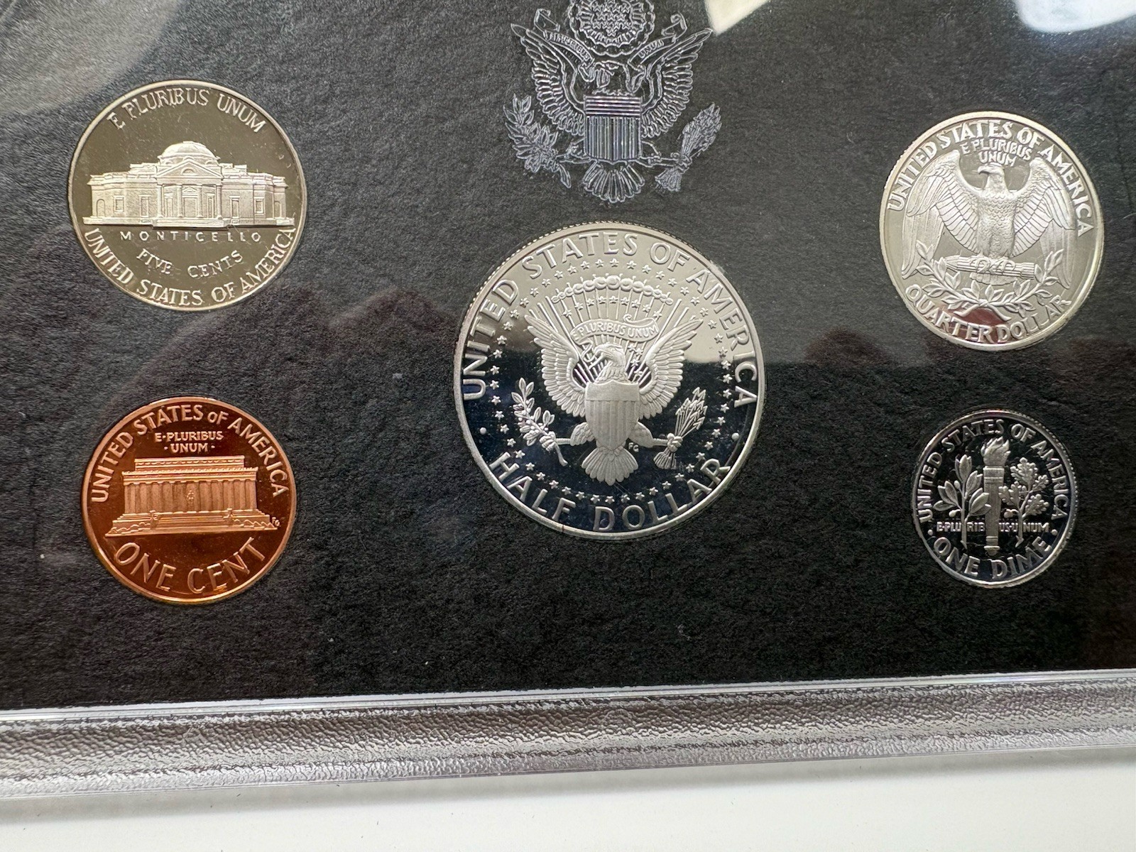 1996 United States Mint Silver Proof Set