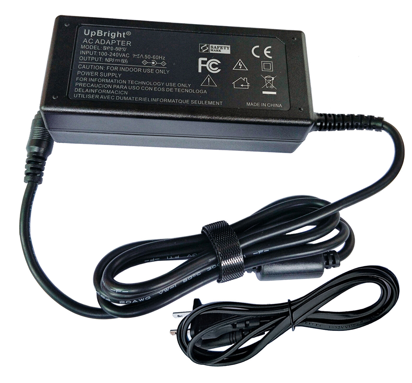 AC/DC Adapter For Makita Lithium-Ion Cordless Job Site Fan Power Supply Charger