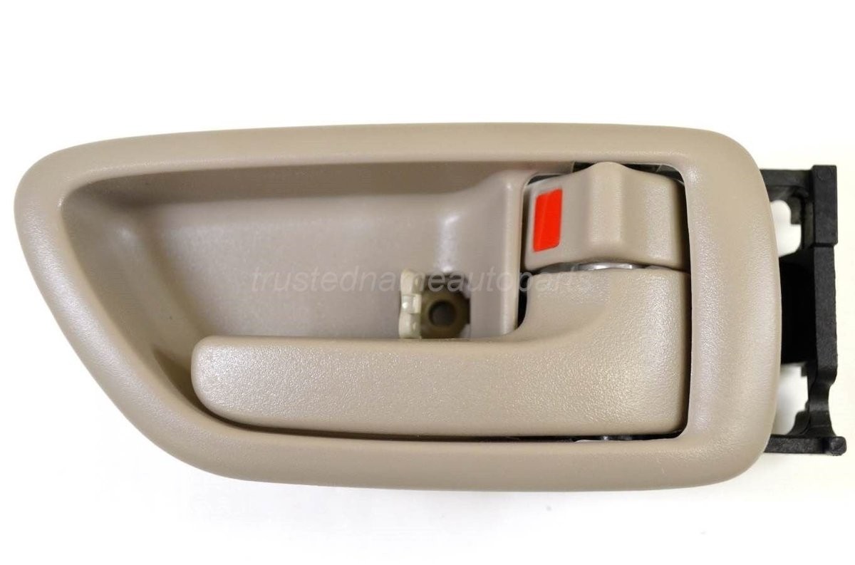 fits 2004 to 2006 Tundra Crew Cab Interior Door Handle Trim Right Front Rear Tan