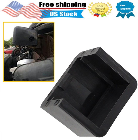New Black Hood Rest Bushing / Bumper Fit for 2000 01-2007 Peterbilt 379 13-04711