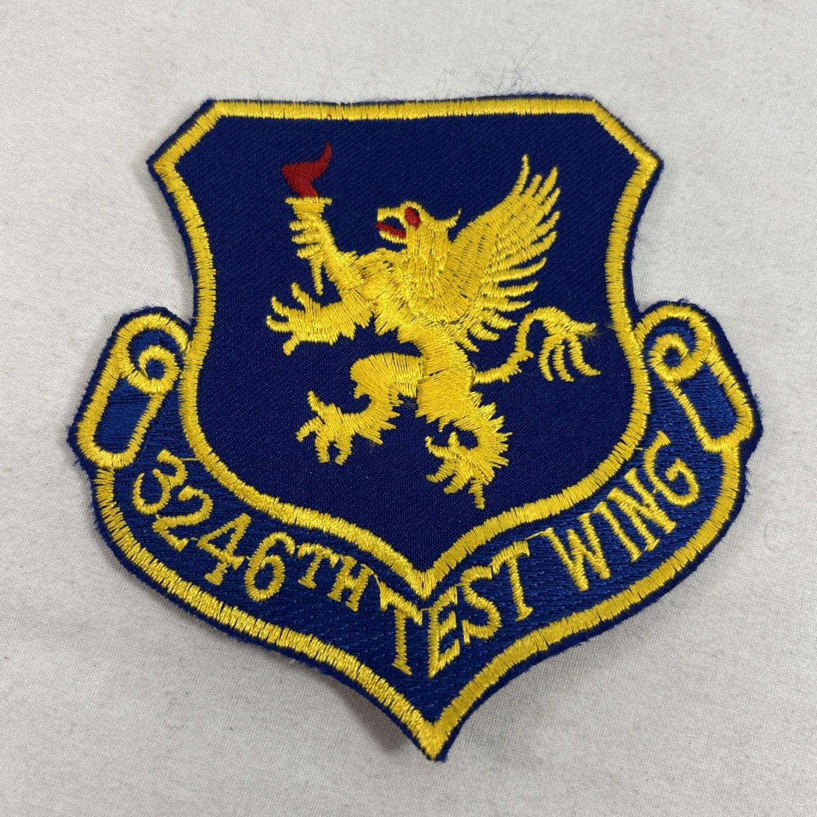USAF 3246th Test Wing Patch Eglin AFB