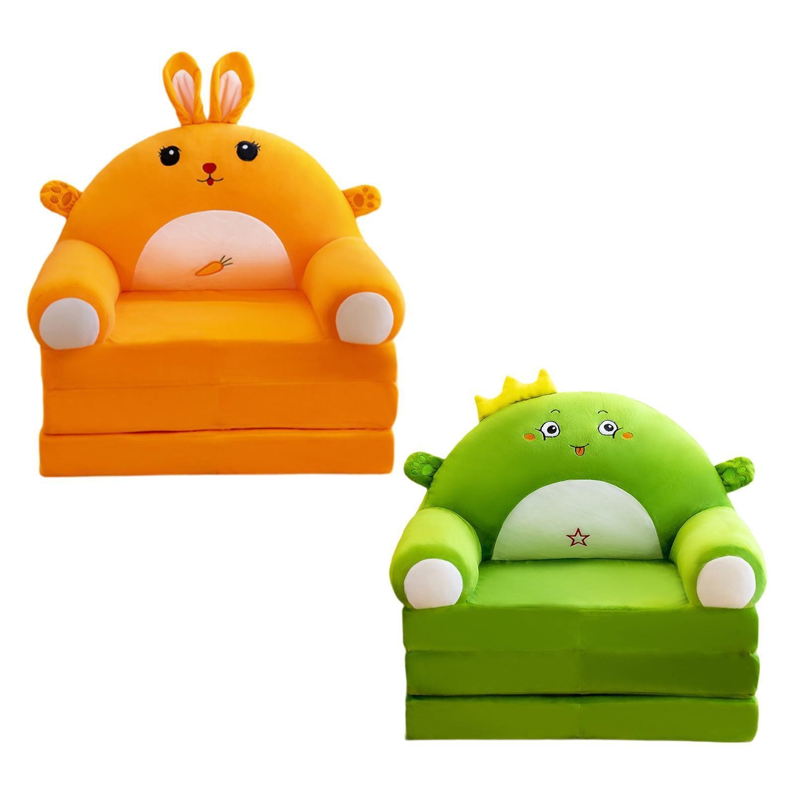 Kids Foldable Sofa Small recliner Comfortable Lightweight Cartoon Shape